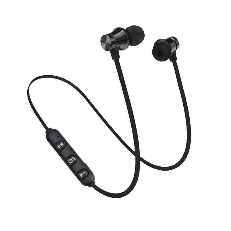 Headphone Hook Under - XT-11 Bluetooth 4.2 ワイヤレスイヤホンスポーツヘッドセット防水イヤフォンネックバンド磁気ヘッドフォン Samrtphones 用マイク付き