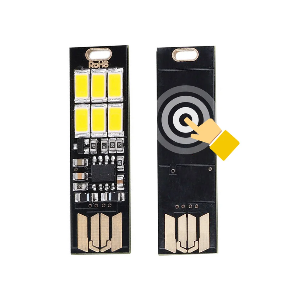 Desk Setup Laptop - ミニ5730 USB LEDライト 5V タッチセンサー調光式ナイトライト モバイルバッテリー対応