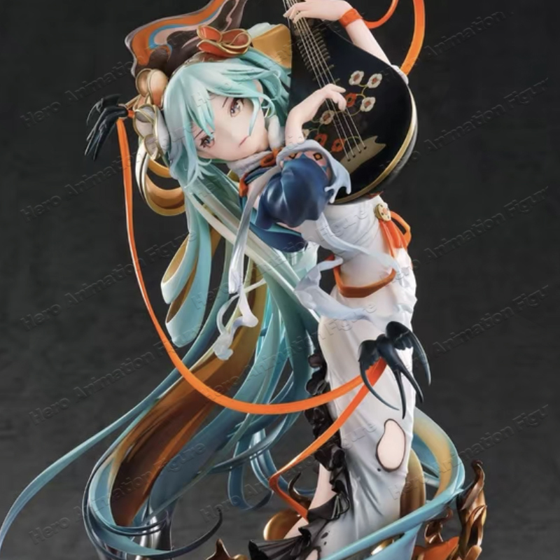 Desk Setup With Tv - 1/8 PVC ロングヘア ハツネ ハウス・オブ・フライング・ダガーズ アニメ周辺機器