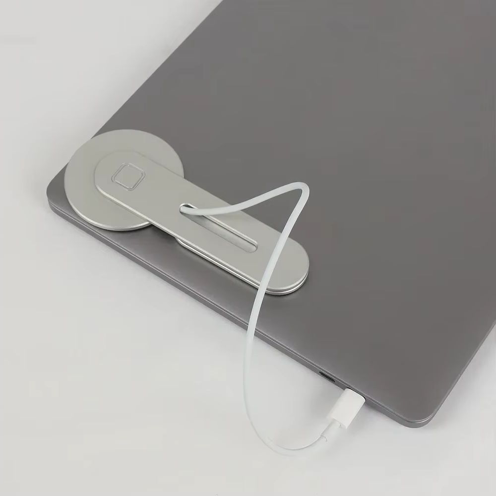 Desk Setup Mac - Magsafe対応ノートパソコンマウント 磁気式携帯電話ワイヤレス充電ホルダー スタンド iPhone Macbookマウント マグネット充電器ブラケット