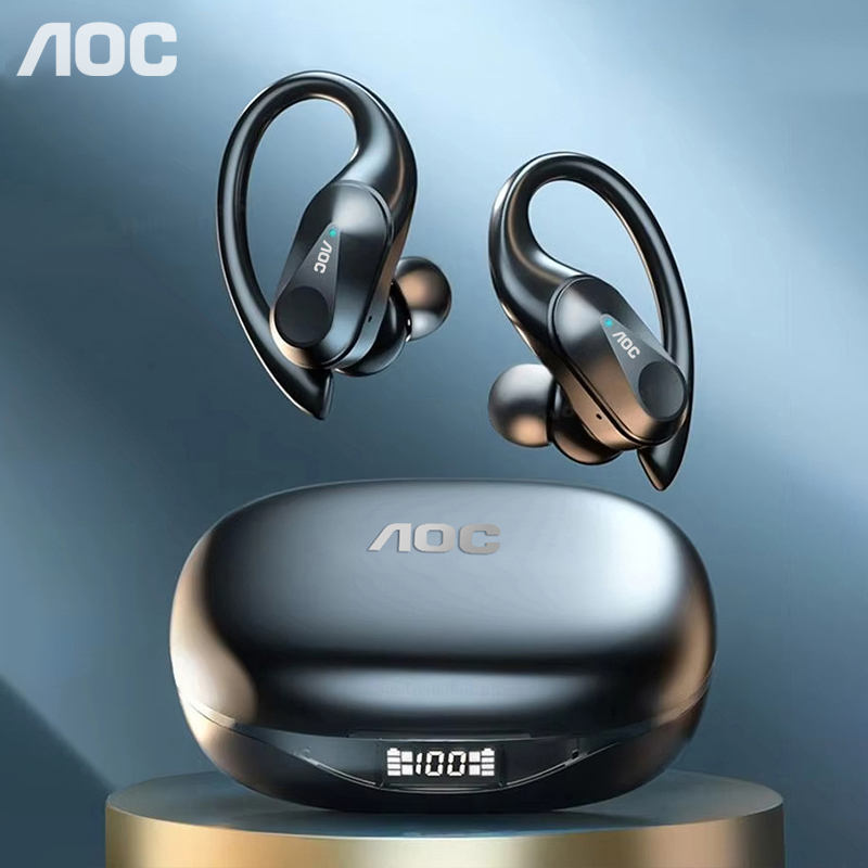 Headphone Hook Under - Choice AOC スポーツ ヘッドセット ワイヤレス Bluetooth