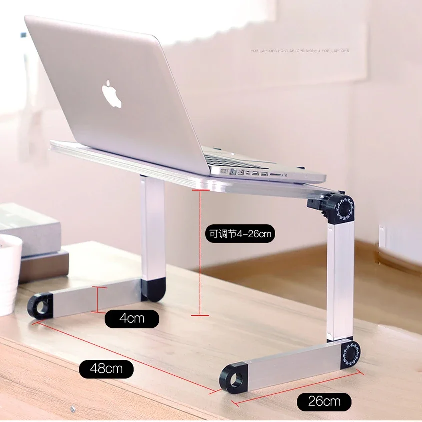 冷却ファン付き調節可能なラップトップスタンド 高さ角度調整可 - Desk Setup Pc のレビューと価格