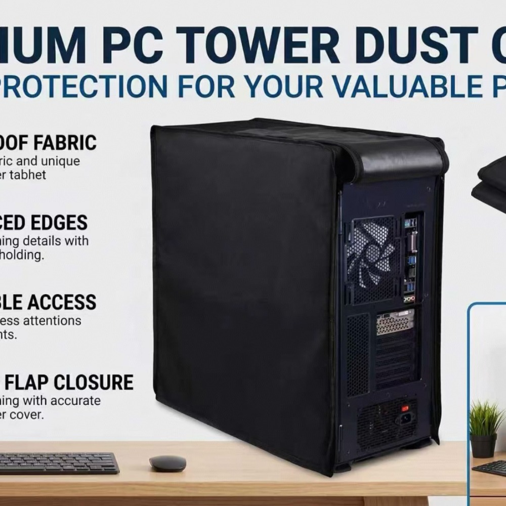 デスクトップ CPU ケース ダストカバー オールインワン  - Desk Setup Pc のレビューと価格