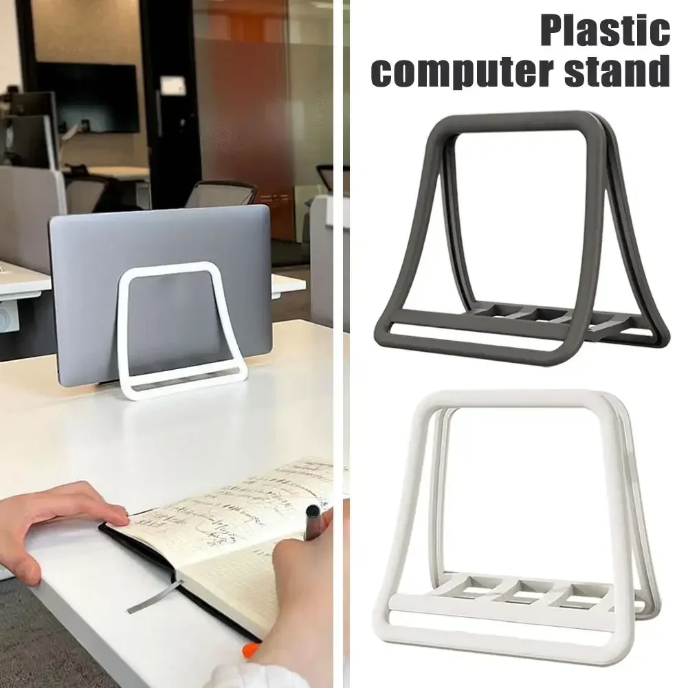 縦型ノートパソコンスタンド ノートブックホルダー ダブルスロ - Desk Setup Mac のレビューと価格