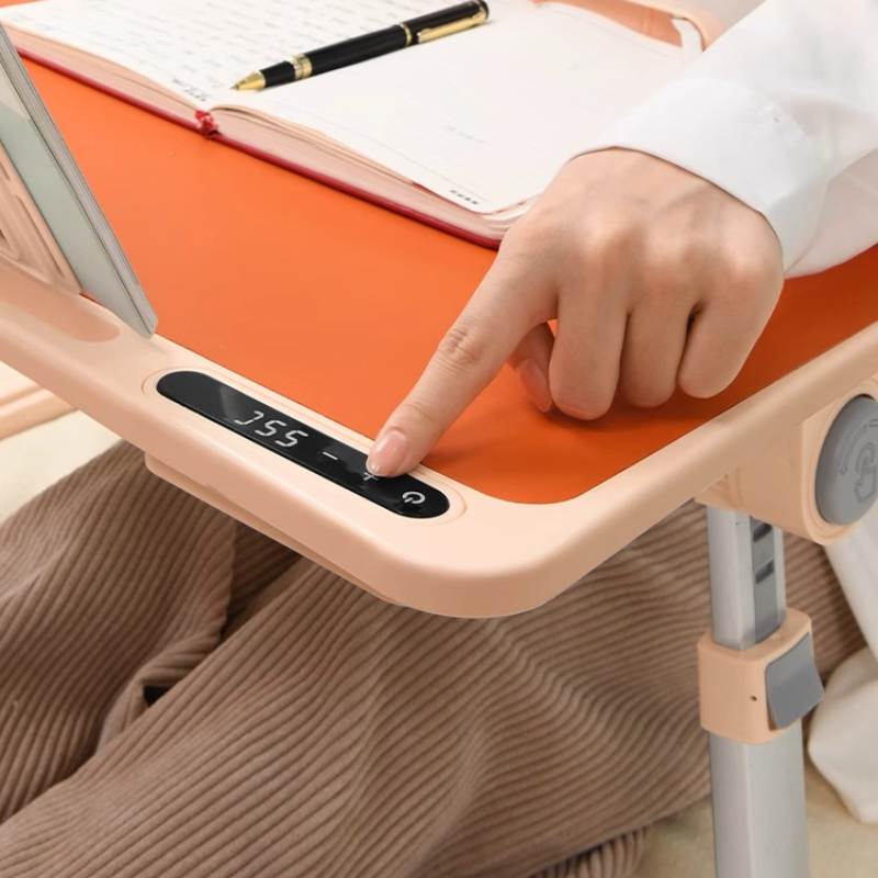 調節可能なラップトップスタンドライザー、加熱キーボードトレイ - Desk Setup With Laptop のレビューと価格