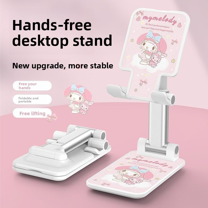 ファッションシナモロール柄スマホホルダー 可愛い漫画プリント - Desk Setup Kit のレビューと価格