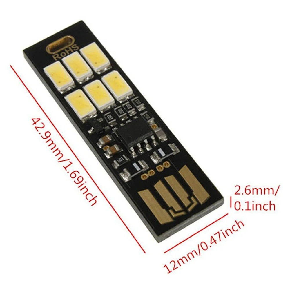 ミニ5730 USB LEDライト 5V タッチセンサー調光 - Desk Setup Laptop のレビューと価格