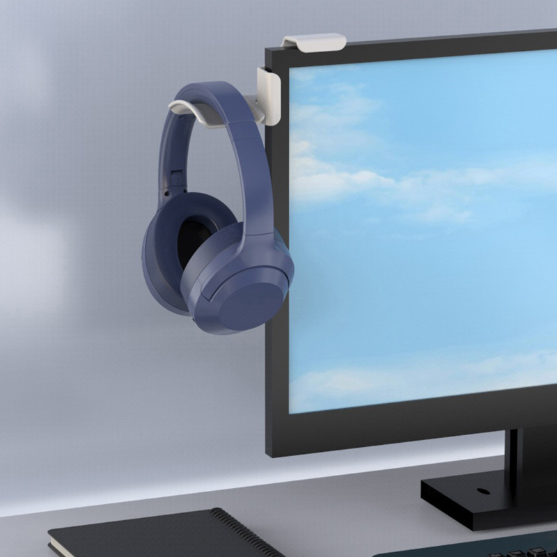 新しいヘッドフォンホルダー PC モニターハンガー壁掛けフッ - Headphone Hook Under のレビューと価格