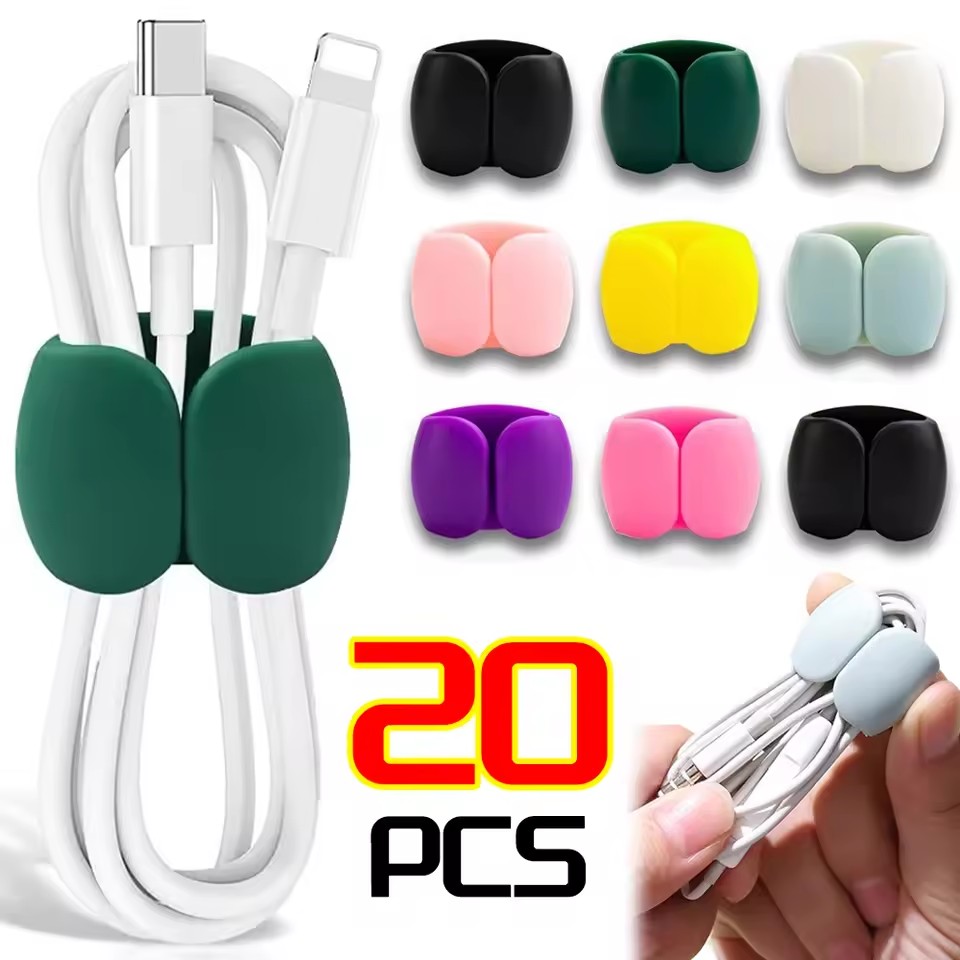 10/5/1 個多機能ケーブルオーガナイザー USB ホルダ - Headphone Hook Under のレビューと価格
