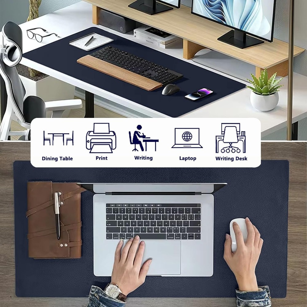 デスクパッドプロテクター 滑り止めマウスパッド 防水デスクマ - Desk Setup Rug のレビューと価格