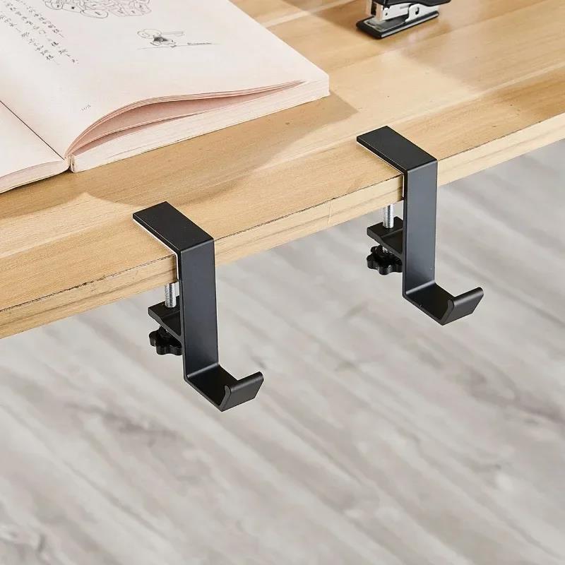 パンチフリー多機能ヘッドホンデスクエッジフックテーブルエッジ - Headphone Hook Under のレビューと価格
