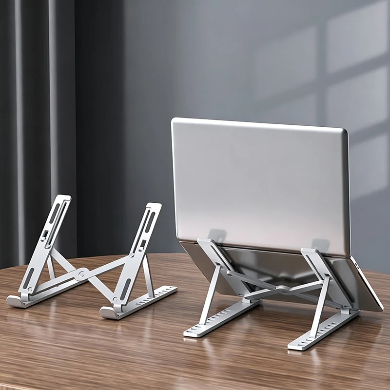 折りたたみ式ポータブルラップトップスタンド、調節可能なコンピ - Desk Setup Mac のレビューと価格