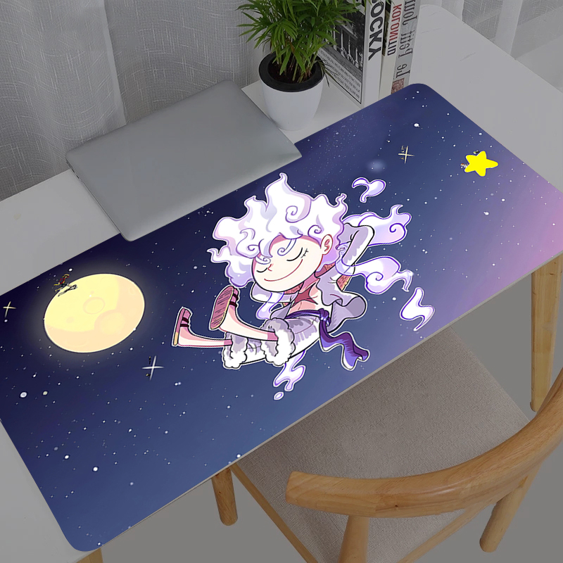大型マウスパッド ルフィ ワンピース ゲーマー向けキーボード - Desk Setup Rug のレビューと価格