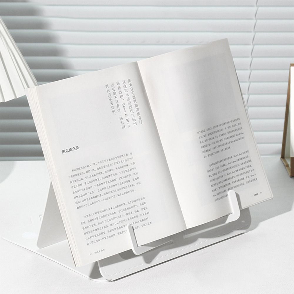 シンプルなポータブル読書ラック折りたたみ楽譜ブックスタンドレ - Desk Setup Shelves のレビューと価格