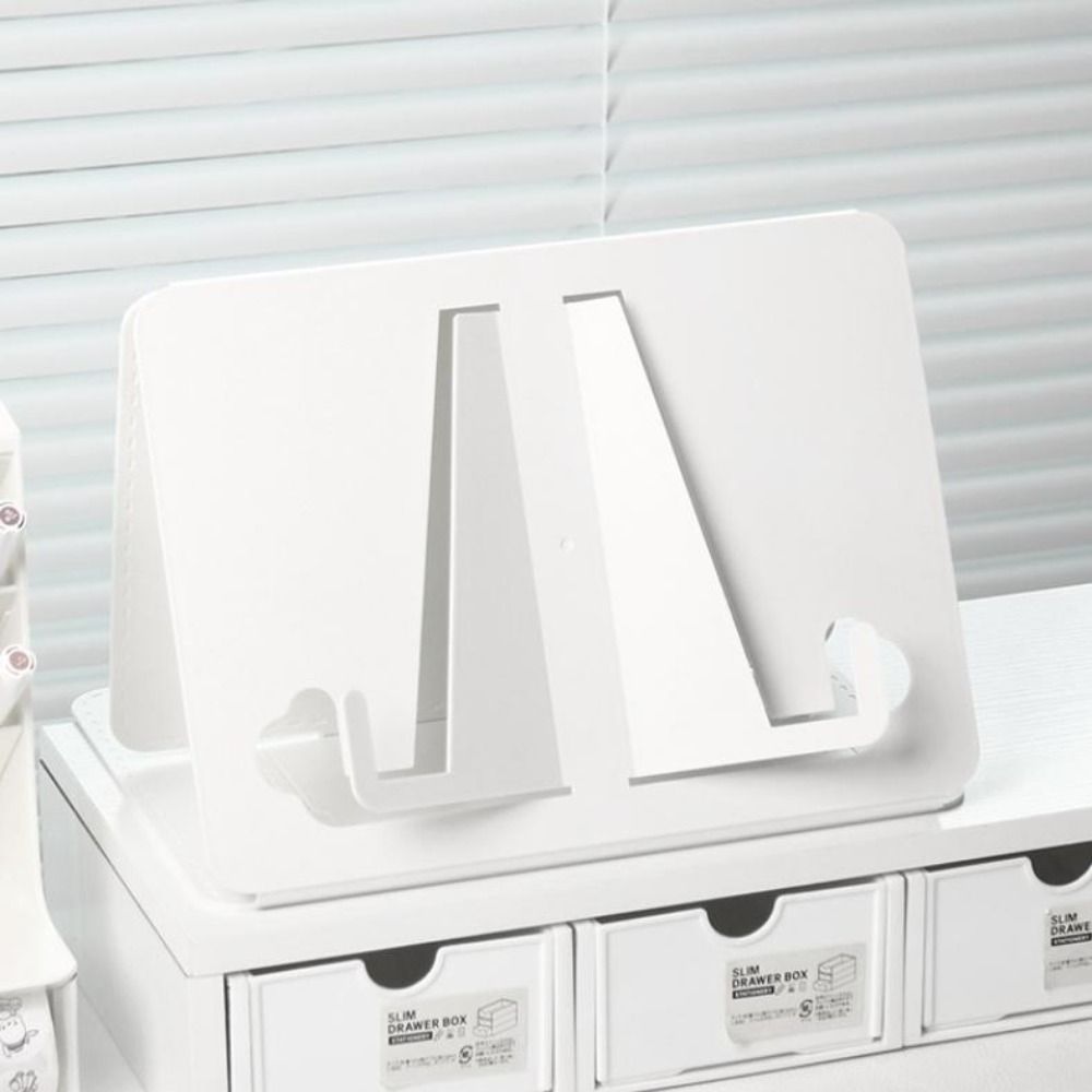 シンプルなポータブル読書ラック折りたたみ楽譜ブックスタンドレ - Desk Setup Shelves のレビューと価格
