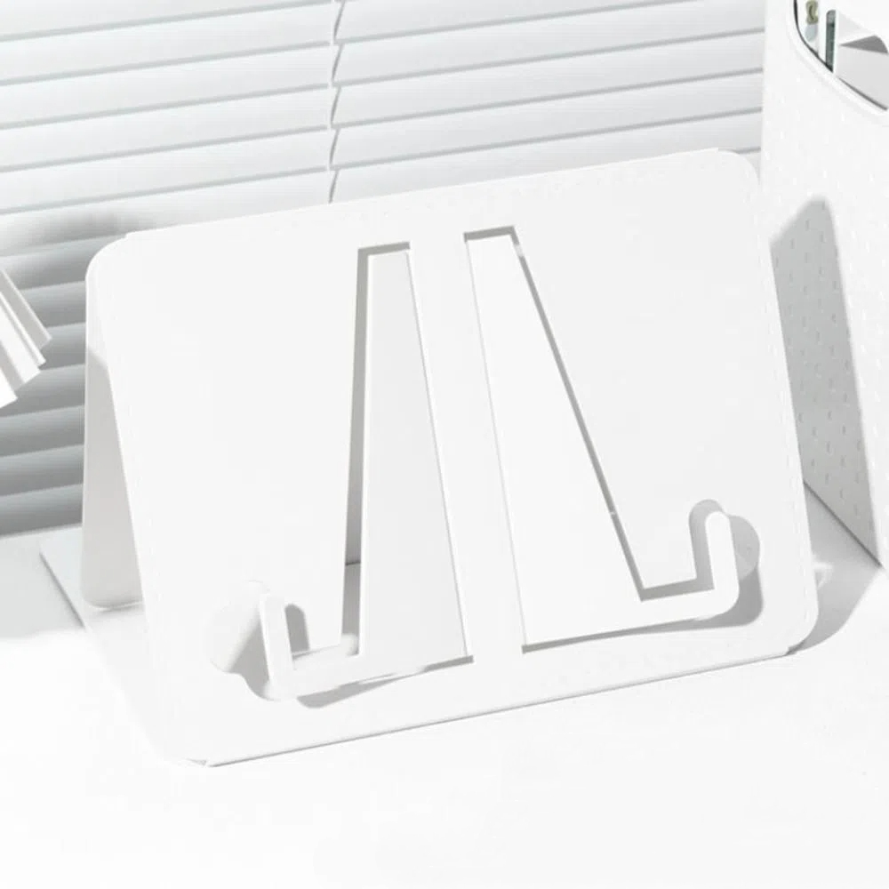 シンプルなポータブル読書ラック折りたたみ楽譜ブックスタンドレ - Desk Setup Shelves のレビューと価格