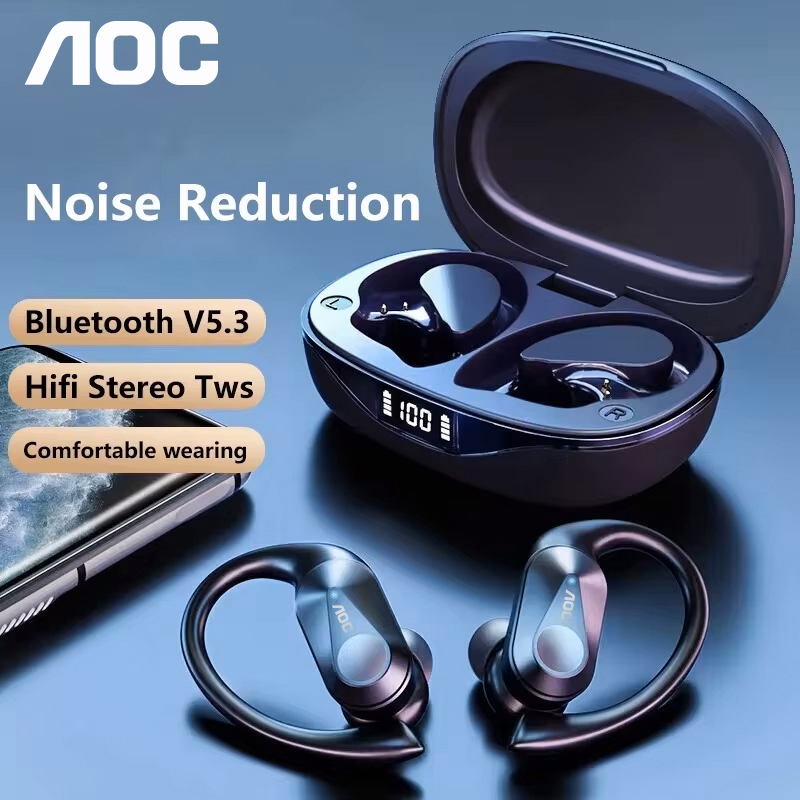 Choice AOC スポーツ ヘッドセット ワイヤレス B - Headphone Hook Under のレビューと価格