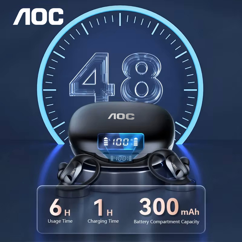 Choice AOC スポーツ ヘッドセット ワイヤレス B - Headphone Hook Under のレビューと価格