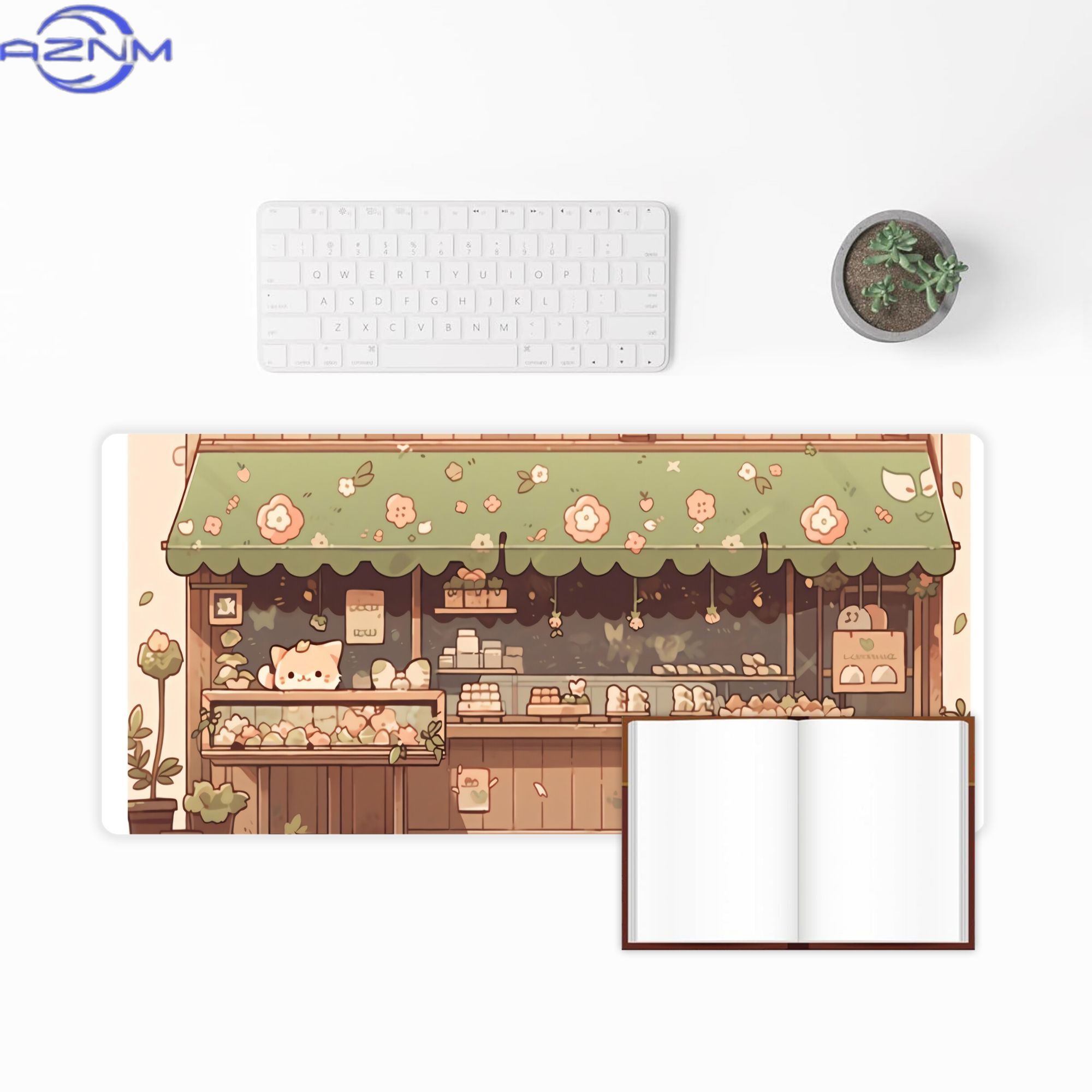 Cat Bakery Aesthetic Green Sho - Your Desk Setup のレビューと価格