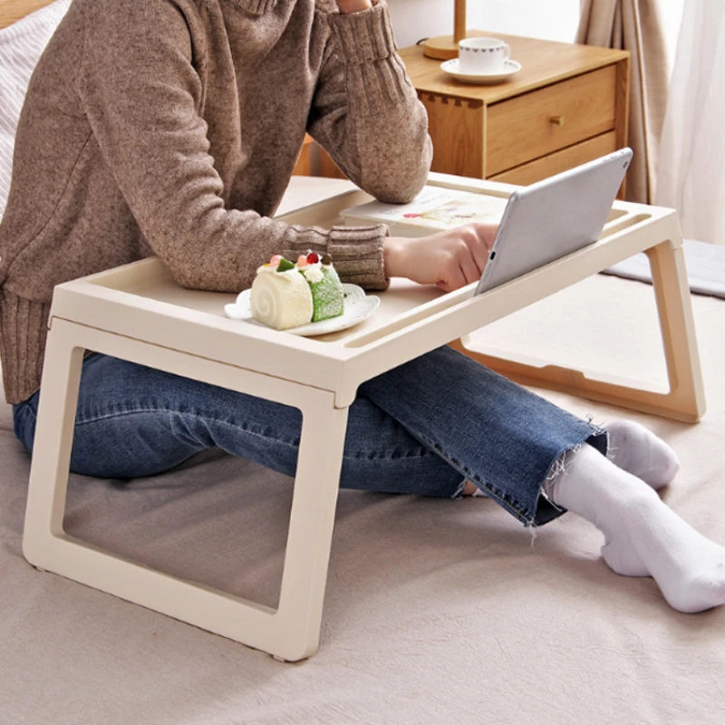 ベッドレイジーテーブル折りたたみラップトップテーブルシンプル - Desk Setup Laptop のレビューと価格