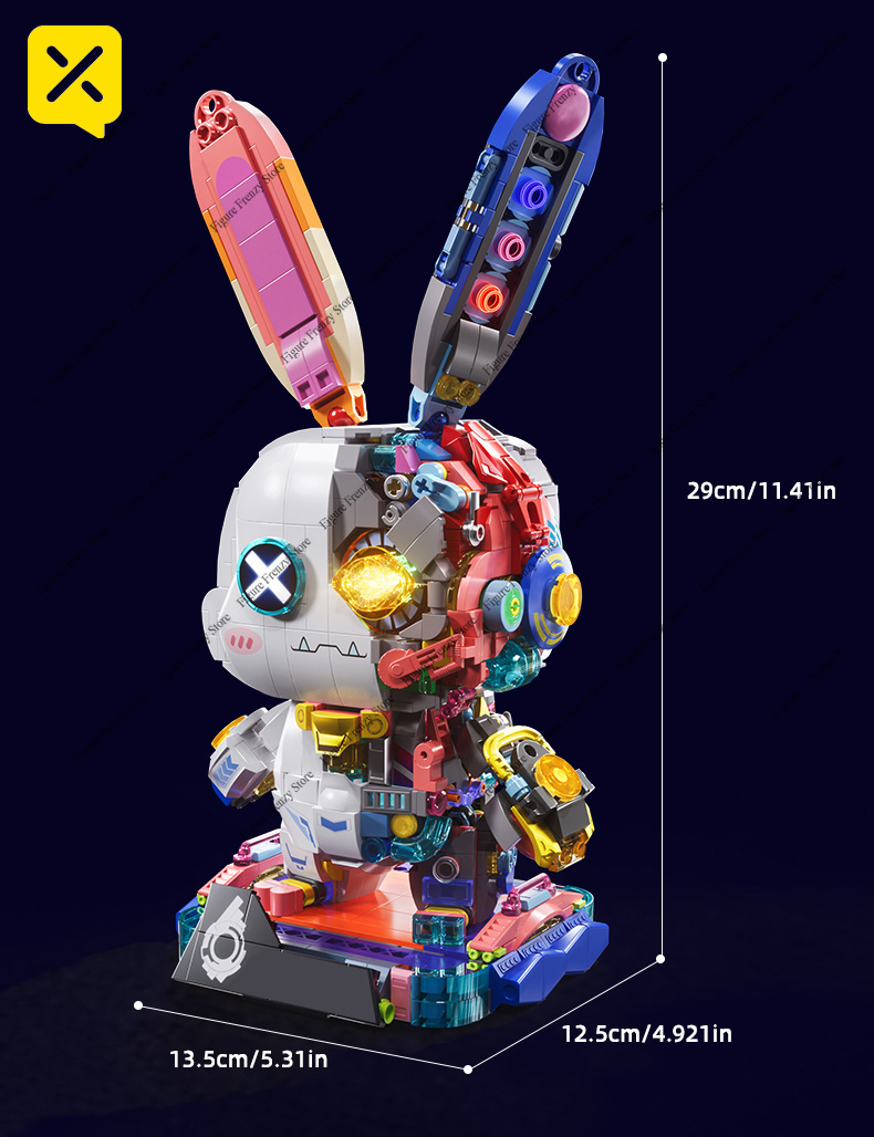 特別オファー 組み立てブロック LEDライトアップ ロボット - Desk Setup With Tv のレビューと価格
