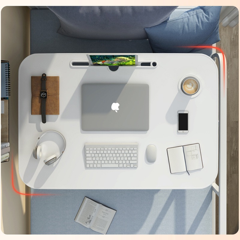 ベッドデスク 折りたたみ式 小型テーブル パソコンテーブル  - Desk Setup Laptop のレビューと価格