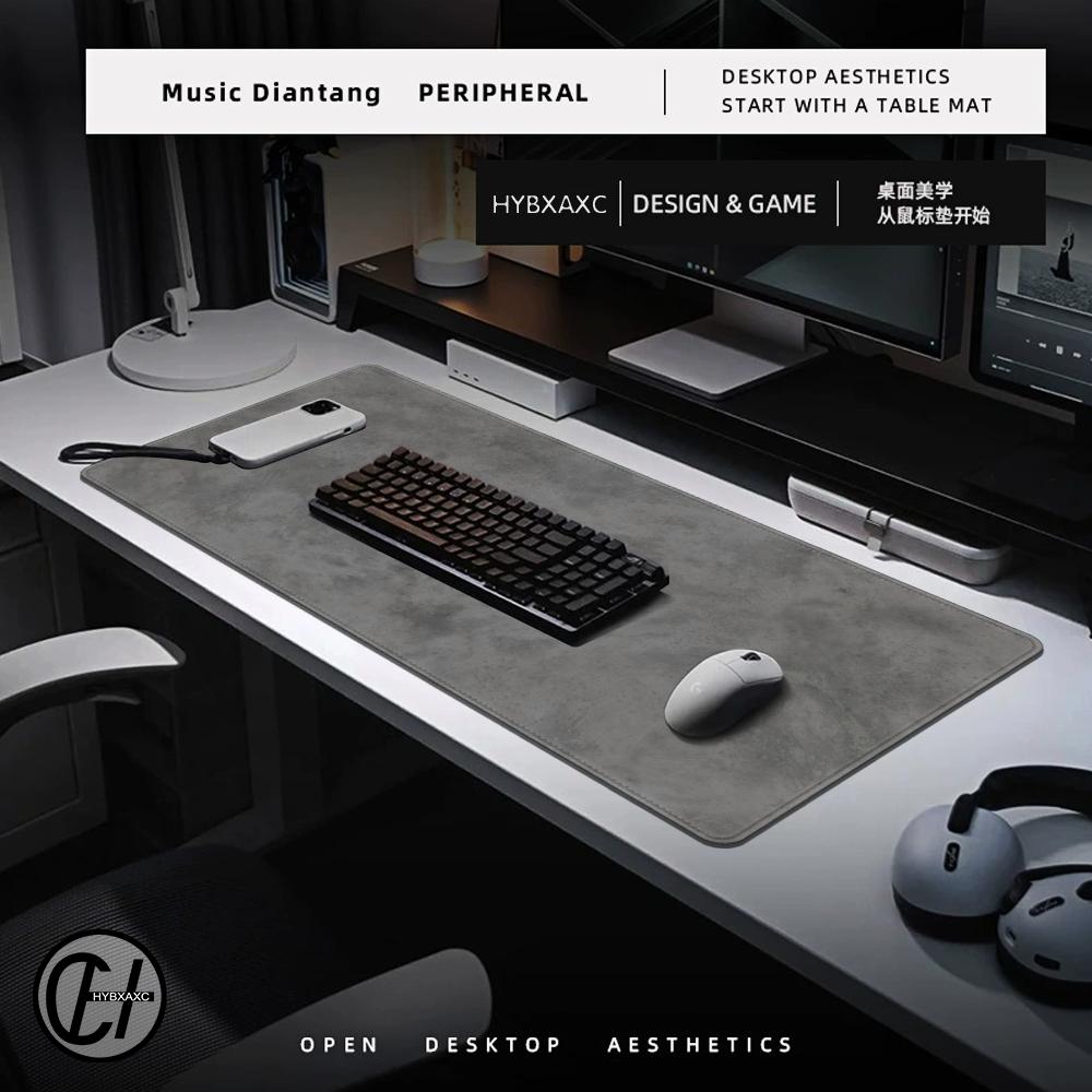 グレーシリーズマウスパッド 1200 × 600 ミリメート - Desk Setup Black のレビューと価格