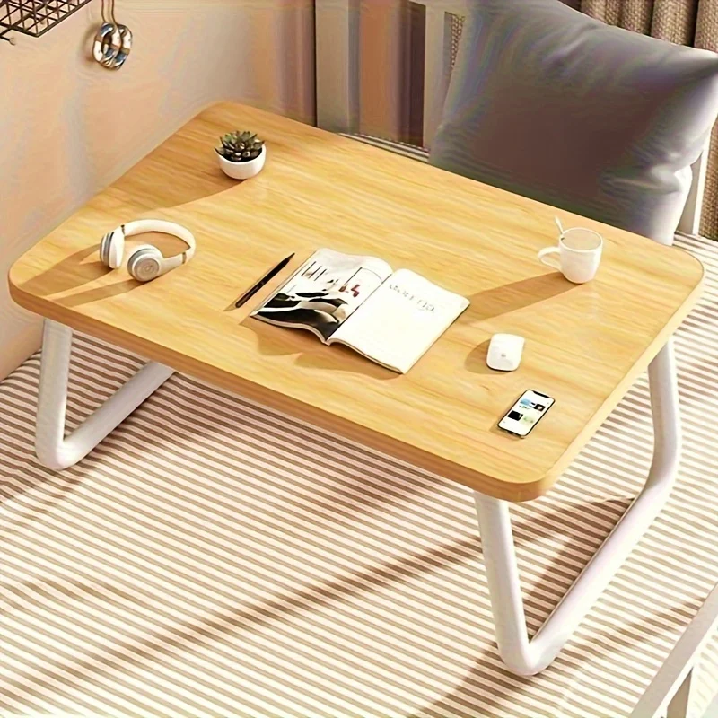ベッドとソファ用の多機能折りたたみデスク,ラップトップ学習テ - Desk Setup Laptop のレビューと価格