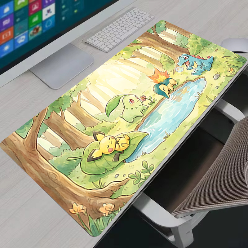 マウスパッドアニメ PC ゲーマーキャビネットマウスパッド  - Desk Setup Rug のレビューと価格
